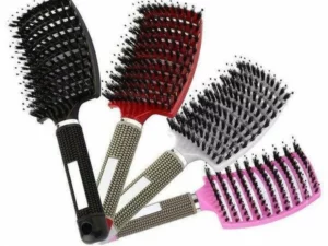 🔥( HOT SALE - SAVE 50% OFF) BOAR BRISTLE HAIR BRUSH-BUY 2 GET 1 FREE