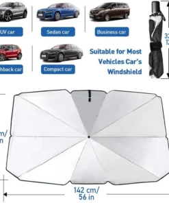 (🔥HOT SALE NOW-48% OFF) Car Windshield Sun Shade Umbrella