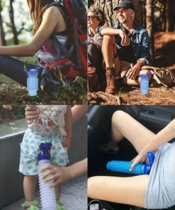 Tate Emergency Anti-leak Flexible Unisex Pocket Toilet For Travel & More