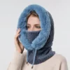 Knitted winter set Unisex ​Cashmere Outdoor Ski Windproof Hat