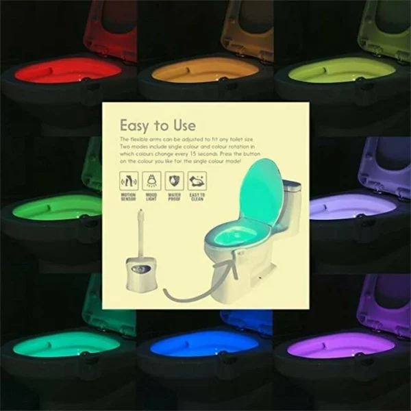 （🔥50% OFF NOW🔥）8/16 Color Backlight for Toilet