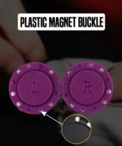 High-grade invisible plastic magnet button (5PCS)--Present a gift now:sewing set