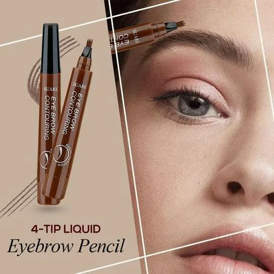 (🎉New Year Sale🎉) 4-Point Eyebrow Pen (Buy 2 Get 1 Free)
