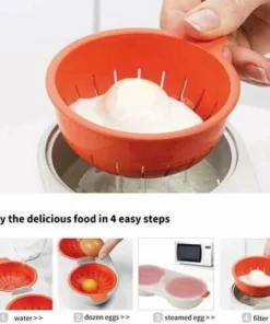 Edible Silicone Drain Egg Boiler（🔥50% OFF🔥）