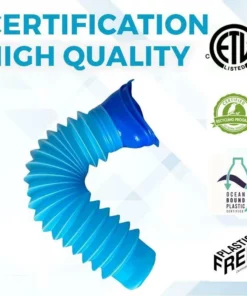 Tate Emergency Anti-leak Flexible Unisex Pocket Toilet For Travel & More