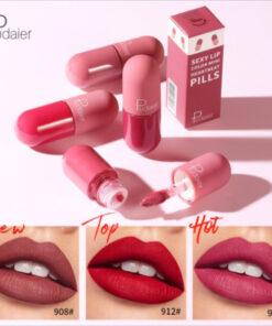 Matter flüssiger Lippenstift in Mini-Kapsel mit 18 Farben
