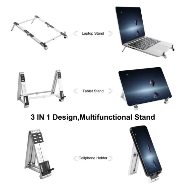 (🎉NEUES JAHRESVERKAUF - 48 % RABATT) -3-IN-1-MultifunktionsHALTERUNG FÜR LAPTOP/PAD/MOBILTELEFON