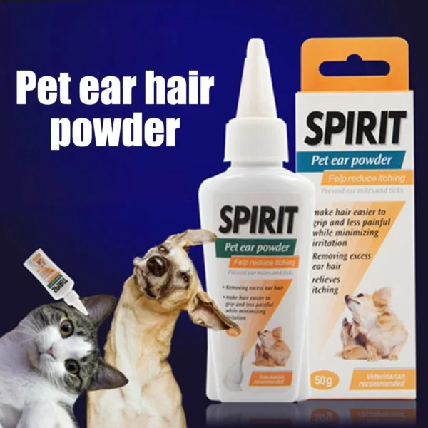 50g Pull Ear Powder Dog Plucking Powder Pet Ear Cleaning
