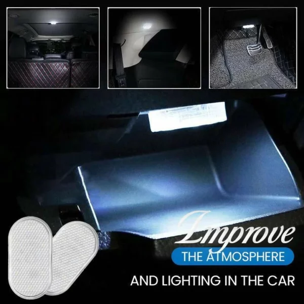 ✨OFERTA DE AÑO NUEVO-50% DE DESCUENTO🎁Luz de iluminación para automóvil con sensor táctil