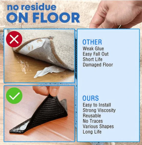 (Easter Promotion- 50% OFF) Non-slip Rug Grippers