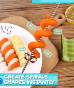 [50% OFF & BUY 2 GET 1 FREE]Vegetable Fruit Spiral Knife