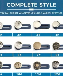 (🎄New Year Hot Sale🎄-48% OFF)Jeans Retractable Button(3 PCS)