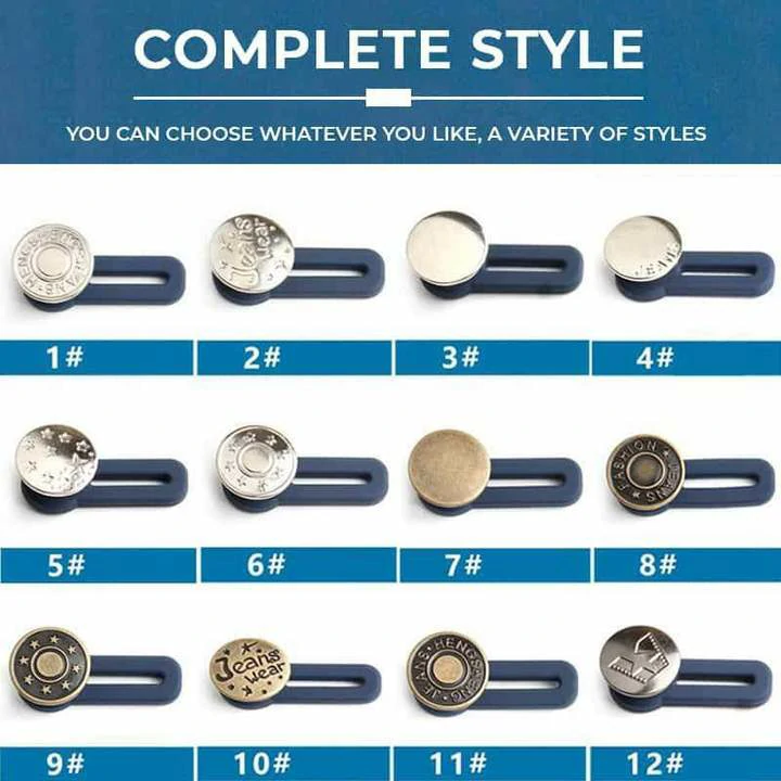 (🎄New Year Hot Sale🎄-48% OFF)Jeans Retractable Button(3 PCS)