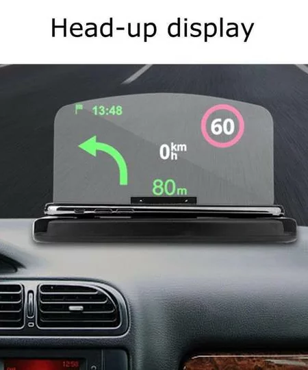 (Vroeë Kersuitverkoping - Spaar 50% AF) Head Up Navigation Display Projektor Telefoonhouer