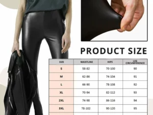 2022 S-Shaped PU Leather Leggings