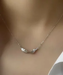 🔥 Last Day Promotion 75% OFF 🔥Memorial - Guardian Angel Feather Necklace