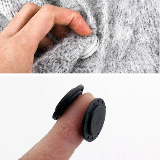 High-grade invisible plastic magnet button (5PCS)--Present a gift now:sewing set