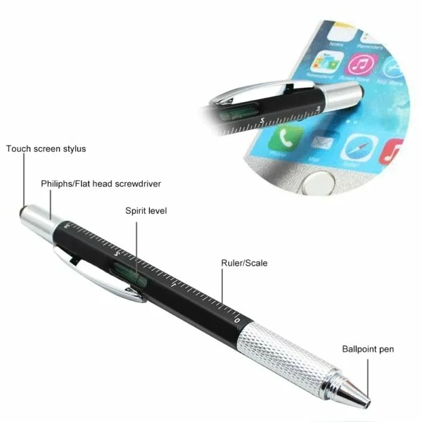 🔥50% OFF SAIKI🔥6 in 1 Multi-fungsi Stylus Pen