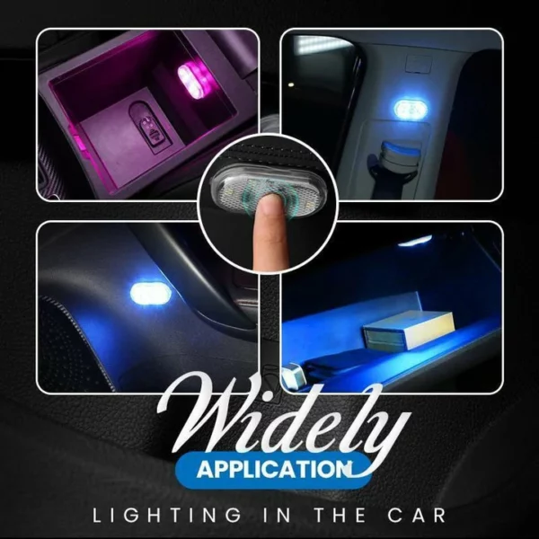 ✨OFERTA DE AÑO NUEVO-50% DE DESCUENTO🎁Luz de iluminación para automóvil con sensor táctil