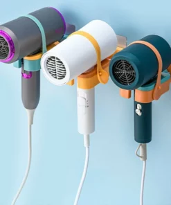 Free punch hair dryer stand