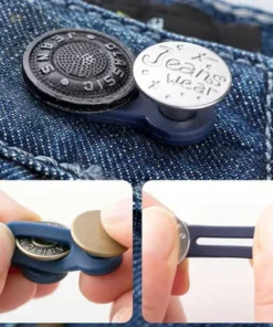 (🎄New Year Hot Sale🎄-48% OFF)Jeans Retractable Button（3 PCS)