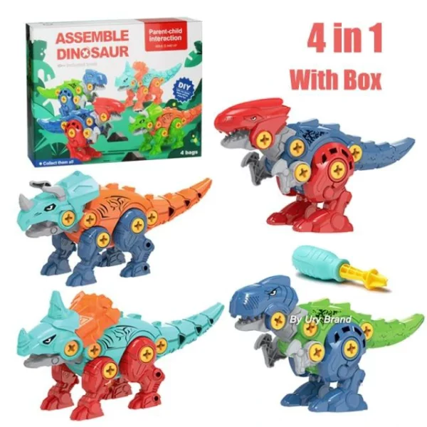 (🎅VÁNOČNÍ VÝPRODEJ - ULEŽTE 50% SLEVU)Take Apart Dinosaur Toy