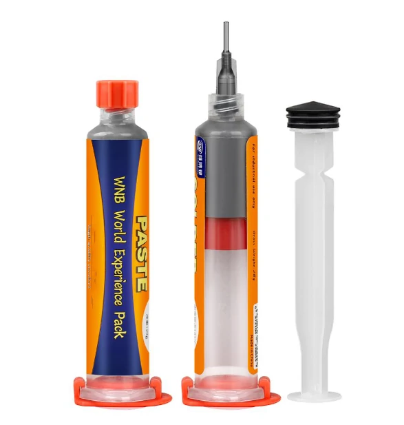 【BUY 2 GRATIS 1】20g BGA Syringe Tin Solder Paste Timbal Sn63/Pb37 Titik Lebur 183 ℃