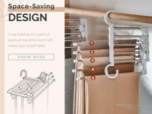 🔥(HOT SALE-50% OFF)Multi-functional Pants Rack-Buy 2 Get Extra 10% Off