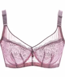 Abesifazane I-Ultra Thin Sexy Lace Push up Bra Plus size BCD