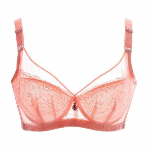 Babaye nga Ultra Nipis nga Sexy Lace Push up Bra Plus Size BCD