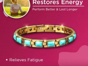 Cymophane Crystal Power Ionic Bracelet