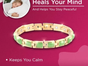 Cymophane Crystal Power Ionic Bracelet