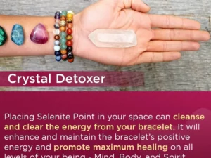 Cymophane Crystal Power Ionic Bracelet