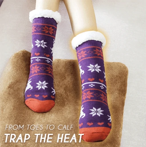 Extra-warm Fleece Indoor Socks – 50% OFF Today