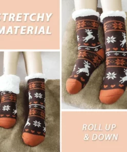 Extra-warm Fleece Indoor Socks – 50% OFF Today
