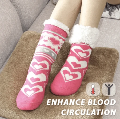Extra-warm Fleece Indoor Socks – 50% OFF Today