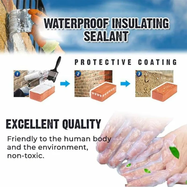 Waterproof Insulating Sealant-(Gift free brushes)