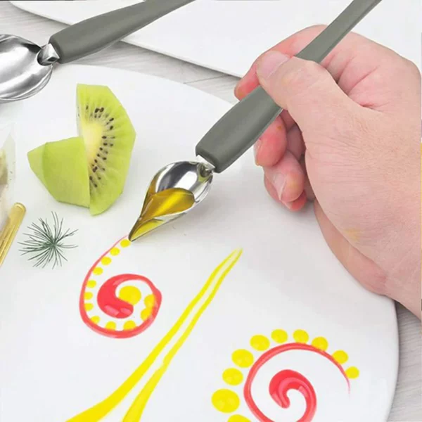 🎁New Year Promotion🎊Culinary Drawing Decorating Spoons Set