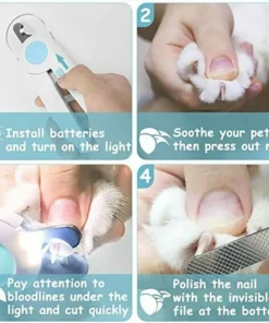 Pet Nail Trimmer with LED Light🔥50% OFF🔥