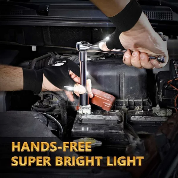(Father's Day Promotions-50% OFF) LED Gloves With Waterproof Lights -(Buy 2 GET 1 FREE)