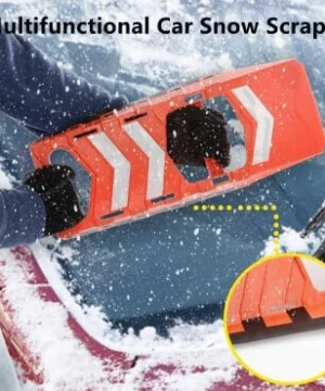 (Новорічний розпродаж) Багатофункціональний автомобільний скребок для снігу