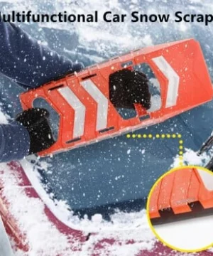 (بيع ما قبل السنة الجديدة) مكشطة ثلج السيارة متعددة الوظائف