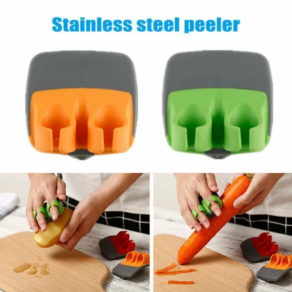 🔥50% OFF🔥Two finger shaved fruit peeler