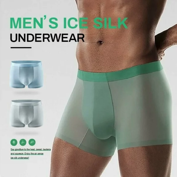 (🔥50% NOU AFSLAG🔥） Mans Ice Silk Onderklere