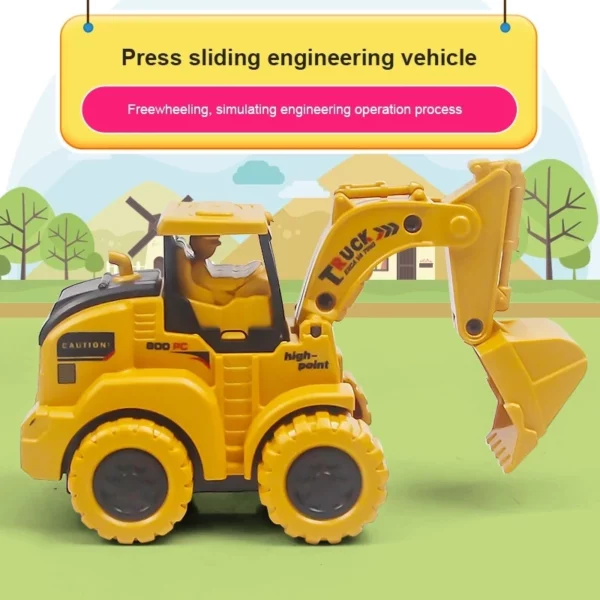 (2022 New Year Hot Sale - Special Offer Now) Press and go engineering car toys (BUY 3 GET 20% OFF NOW)