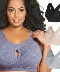 Anti-Sagging Wirefree Bra (Set Of 3)