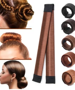 (🎅 Ankstyvasis KALĖDŲ IŠPARDAVIMAS – 50 % NUOLAIDA) Magic Hair Bun Maker™ – pirk 3 ir gauk 10 % nuolaidą