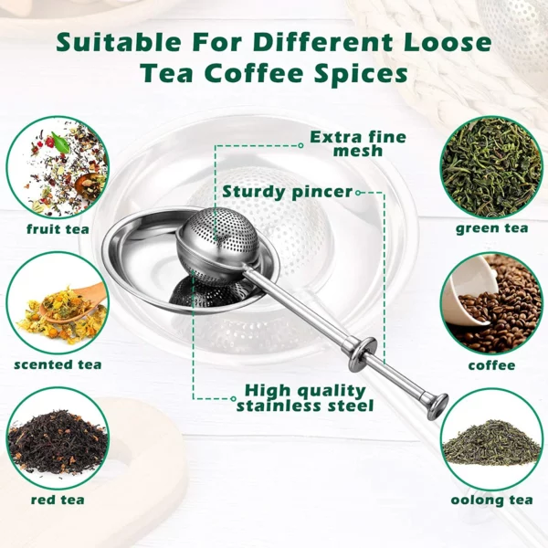 (2022 Tausaga Fou Si'itia-50%OFF)-U'u Umi-U'u Tea Ball Infuser-Fa'atau 2 MAUA LE 2