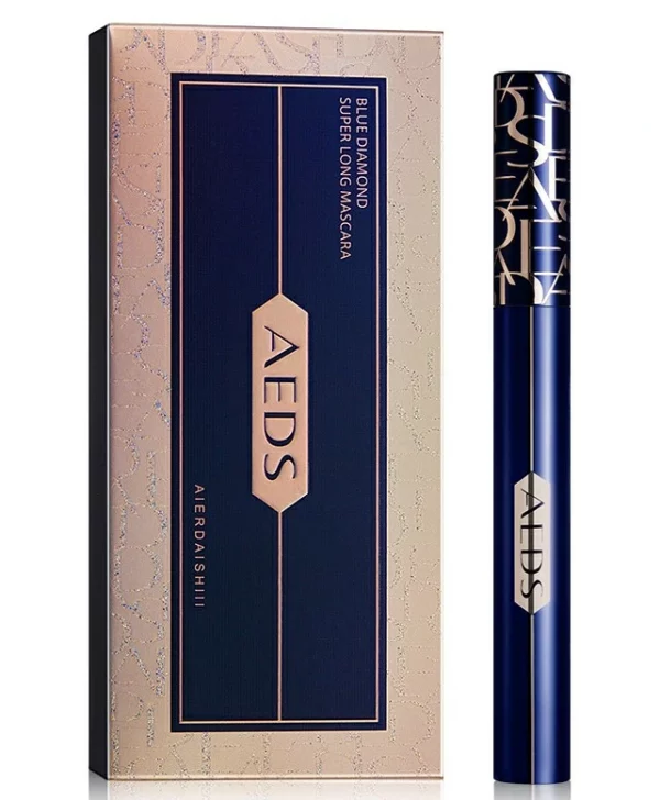 🎁იყიდე ერთი და მიიღეთ ერთი უფასოდ -Blue Diamond 4D Silk Fiber Mascara