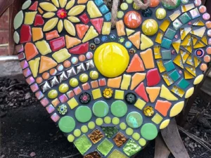 (🎄Christmas sale-50% Off🎄)Large garden mosaic heart